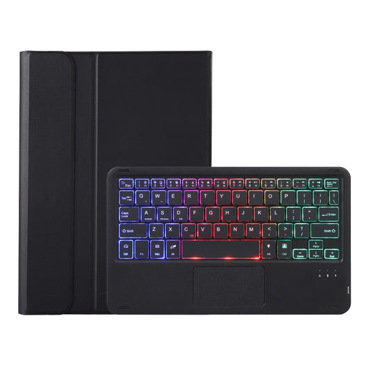For vivo Pad 11 inch AV11-AS TPU Ultra-thin Detachable Backlight Bluetooth Keyboard Leather Case with Touchpad(Black) - Others Keyboard by buy2fix | Online Shopping UK | buy2fix