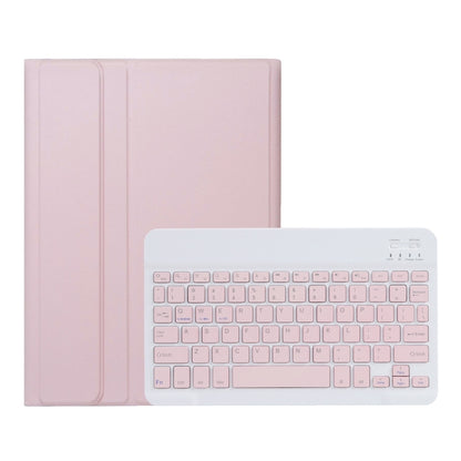 For Huawei MatePad 11.5 S 2024 AH20 Ultra-thin Detachable Bluetooth Keyboard Leather Tablet Case(Pink White) - Huawei Keyboard by buy2fix | Online Shopping UK | buy2fix