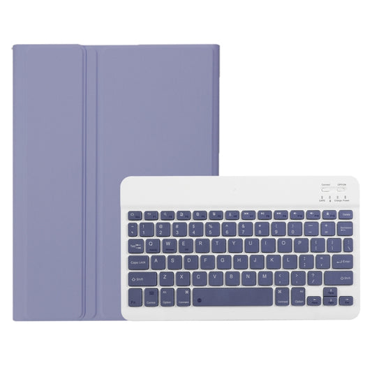 For Honor Pad X9 / X8 Pro 11.5 AH15 Ultra-thin Detachable Bluetooth Keyboard Leather Tablet Case(Lavender White) - Others Keyboard by buy2fix | Online Shopping UK | buy2fix