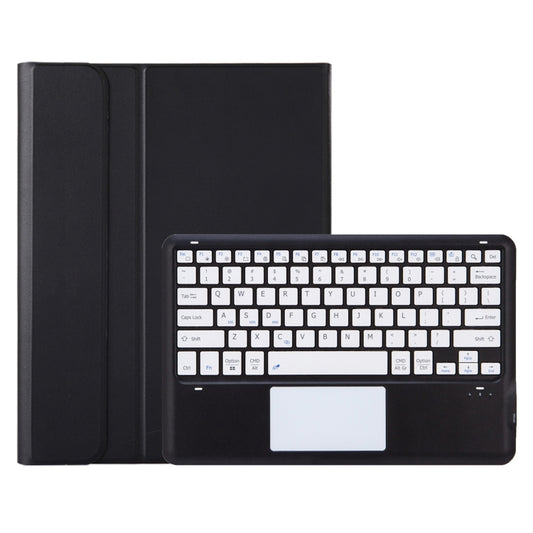 For vivo Pad3 12.1 inch AV10-A TPU Ultra-thin Detachable Bluetooth Keyboard Leather Case with Touchpad(Black + White) - Others Keyboard by buy2fix | Online Shopping UK | buy2fix