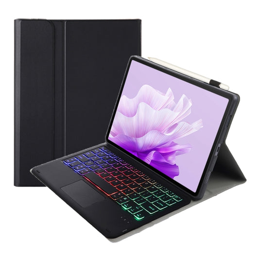 For Huawei MatePad 11.5 S 2024 AH20-AS Ultra-thin Detachable Backlight Bluetooth Keyboard Leather Tablet Case with Touchpad(Black) - Huawei Keyboard by buy2fix | Online Shopping UK | buy2fix