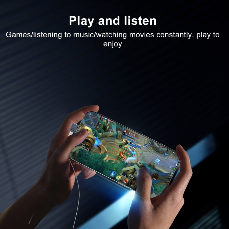 Type-C / USB-C to 8 Pin Earphone Side Bend Adapter(Grey) - Earphone Adapter by buy2fix | Online Shopping UK | buy2fix