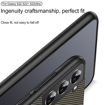 For Samsung Galaxy S25 5G Carbon Fiber Texture Printing Phone Case(Gold) by buy2fix