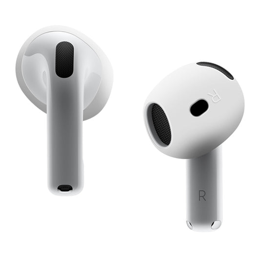 For AirPods 4 Ear Cap Soft Silicone Protective Case(White) - Anti-dust & Ear Caps by buy2fix | Online Shopping UK | buy2fix