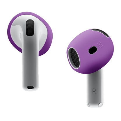 For AirPods 4 Ear Cap Soft Silicone Protective Case(Purple) - Anti-dust & Ear Caps by buy2fix | Online Shopping UK | buy2fix
