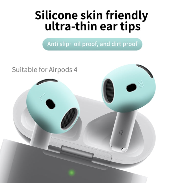 For AirPods 4 Ear Cap Soft Silicone Protective Case(Red) - Anti-dust & Ear Caps by buy2fix | Online Shopping UK | buy2fix