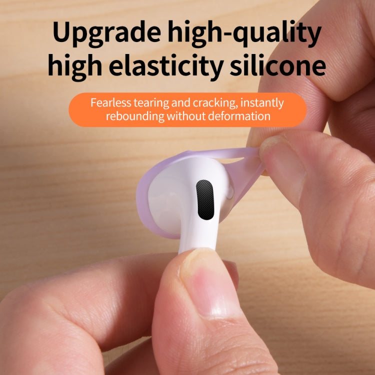 For AirPods 4 Ear Cap Soft Silicone Protective Case(White) - Anti-dust & Ear Caps by buy2fix | Online Shopping UK | buy2fix