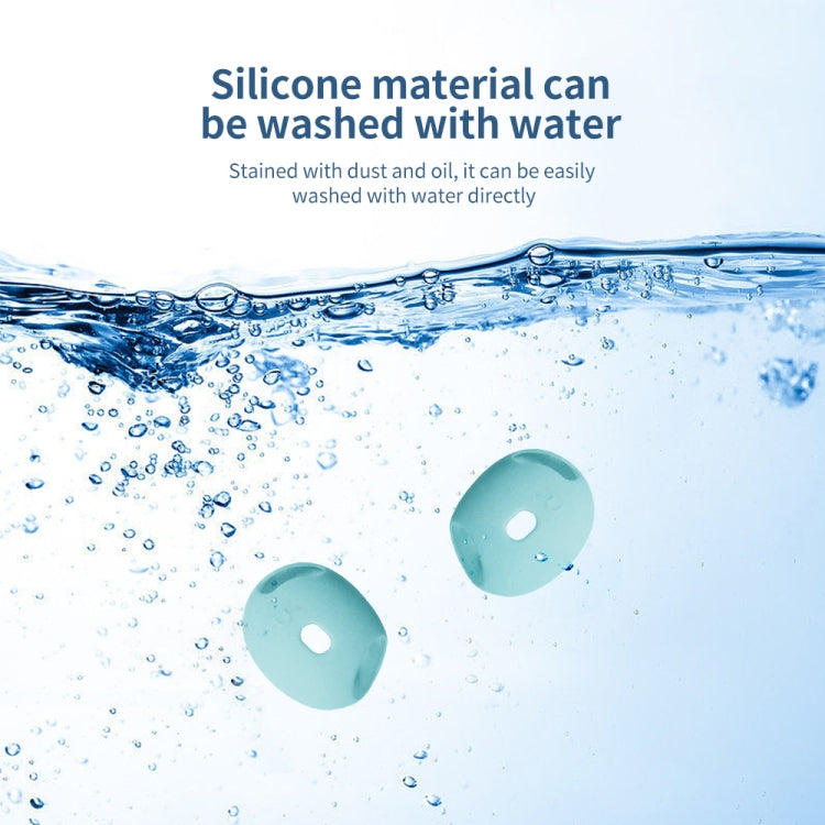 For AirPods 4 Ear Cap Soft Silicone Protective Case(Dark Green) - Anti-dust & Ear Caps by buy2fix | Online Shopping UK | buy2fix