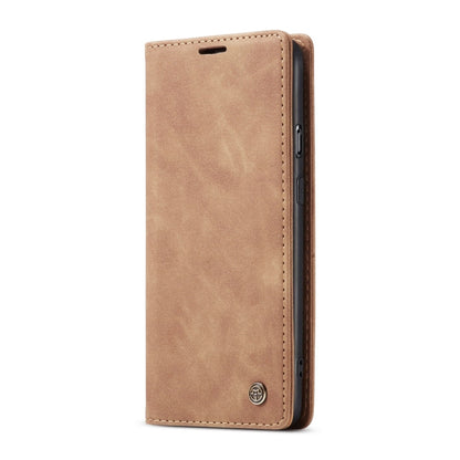 For OnePlus Nord CaseMe-013 Multifunctional Retro Frosted Horizontal Flip Leather Case with Card Slot & Holder & Wallet(Brown) - OnePlus Cases by CaseMe | Online Shopping UK | buy2fix