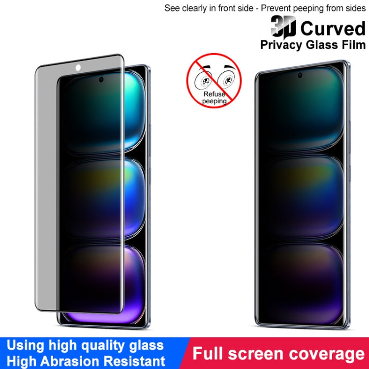 For Infinix Hot 50 Pro+ 4G imak 3D Curved Privacy Full Screen Tempered Glass Film - Infinix Cases by imak | Online Shopping UK | buy2fix