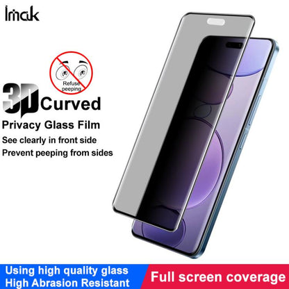 For Xiaomi Civi 5 Pro imak 3D Curved Privacy Full Screen Tempered Glass Film -  by imak | Online Shopping UK | buy2fix
