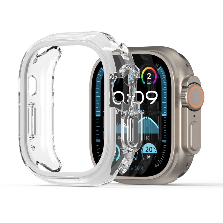 For Apple Watch Ultra 1 / 2 / 3 49mm DUX DUCIS Camo Series TPU Hybrid PC Watch Protective Case(White) by DUX DUCIS