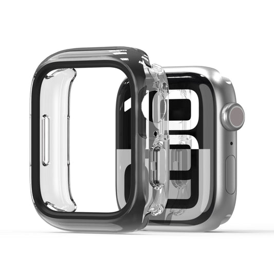 For Apple Watch Series 10 / 11 42mm DUX DUCIS Camo Series TPU Hybrid PC Watch Protective Case(Black) by DUX DUCIS