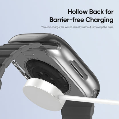 For Apple Watch Series 10 / 11 42mm DUX DUCIS Camo Series TPU Hybrid PC Watch Protective Case(Black) by DUX DUCIS