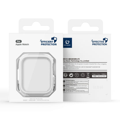 For Apple Watch Series 10 / 11 42mm DUX DUCIS Camo Series TPU Hybrid PC Watch Protective Case(White) by DUX DUCIS