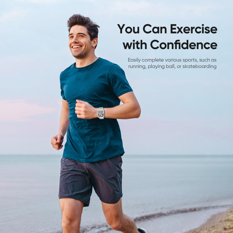 For Apple Watch Series 10 / 11 46mm DUX DUCIS Camo Series TPU Hybrid PC Watch Protective Case(White) by DUX DUCIS