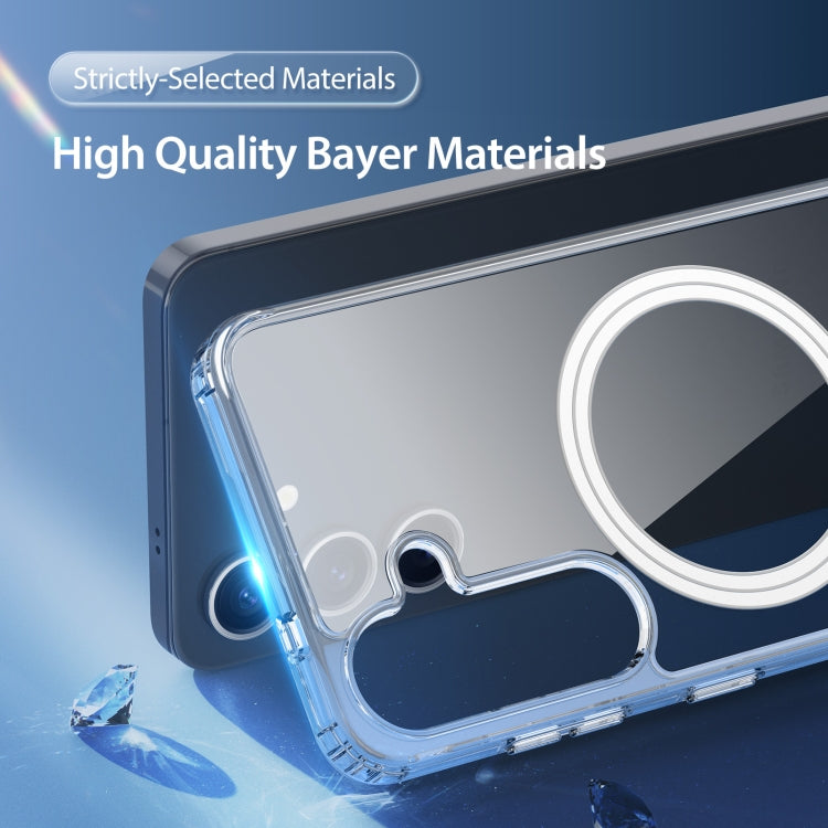 For Samsung Galaxy S25 5G DUX DUCIS Clin Mag Series Magsafe TPU Phone Case(Transparent) by DUX DUCIS