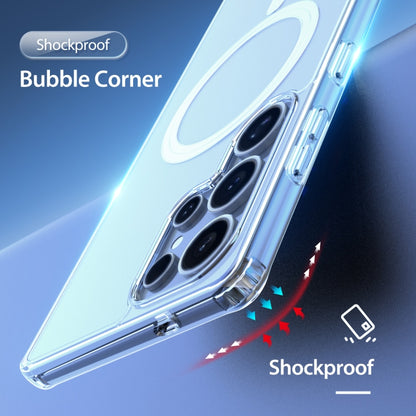 For Samsung Galaxy S25 Ultra 5G DUX DUCIS Clin Mag Series Magsafe TPU Phone Case(Transparent) by DUX DUCIS