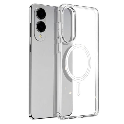 For Samsung Galaxy S25 Edge 5G DUX DUCIS Clin Mag Series Magsafe TPU Phone Case(Transparent) - Galaxy S25 Edge 5G Cases by DUX DUCIS | Online Shopping UK | buy2fix