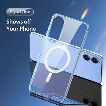 For Samsung Galaxy S25 Edge 5G DUX DUCIS Clin Mag Series Magsafe TPU Phone Case(Transparent) - Galaxy S25 Edge 5G Cases by DUX DUCIS | Online Shopping UK | buy2fix