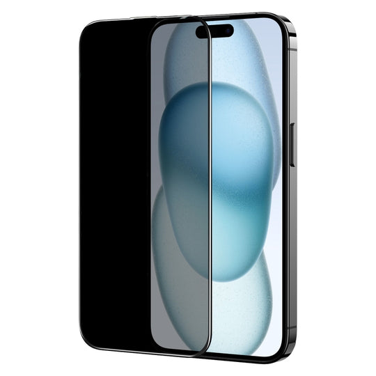 For iPhone 15 JOYROOM Knight Series 2.5D Full Screen Privacy Tempered Film