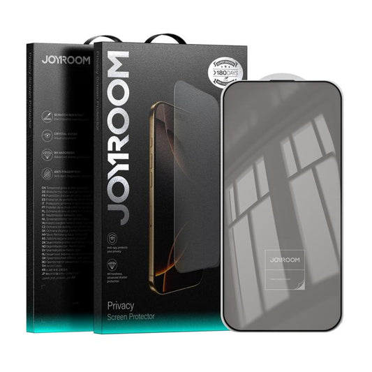 For iPhone 17 Pro Max JOYROOM Knight Series 2.5D Full Screen Privacy Tempered Film - iPhone 17 Pro Max Tempered Glass by JOYROOM | Online Shopping UK | buy2fix