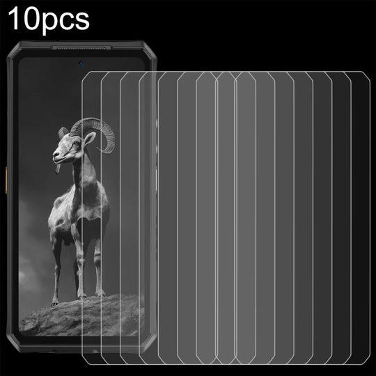 For Ulefone Armor 28 Pro 10pcs 3D 0.3mm Fine Hole High Aluminum Tempered Glass Film