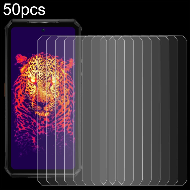 For Ulefone Armor 28 Ultra Thermal 50pcs 3D 0.3mm Fine Hole High Aluminum Tempered Glass Film by buy2fix