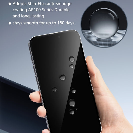 For iPhone 16 Pro Max JOYROOM Zero Sense Series 2.5D Full Screen Anti-Blue Light Tempered Glass Film by JOYROOM