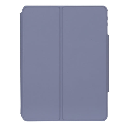 For iPad Pro 11 2024 L13-BS 360 Rotation Acrylic Transparent Bluetooth Keyboard Leather Case with Backlight(Purple) - For iPad Pro by buy2fix | Online Shopping UK | buy2fix
