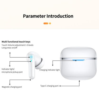 Bluetooth 5.3 In-ear AI Smart Recognition Hearing Aid(Black) - Hearing Aids by buy2fix | Online Shopping UK | buy2fix