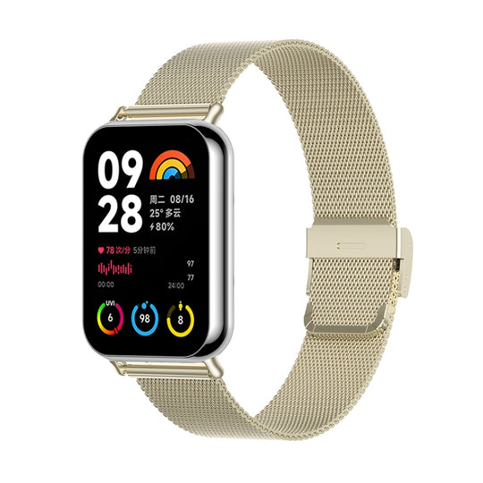 For Xiaomi Band 10 Pro / Redmi Watch 6 / 5 Milan Buckle Metal Watch Band(Starlight)
