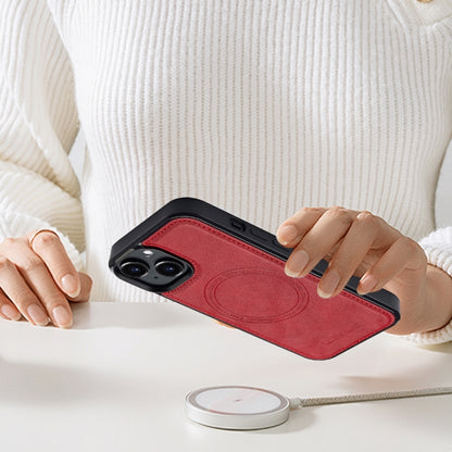 For iPhone 15 LC.IMEEKE Magsafe Phone Case(Red) - iPhone 15 Cases by LC.IMEEKE | Online Shopping UK | buy2fix
