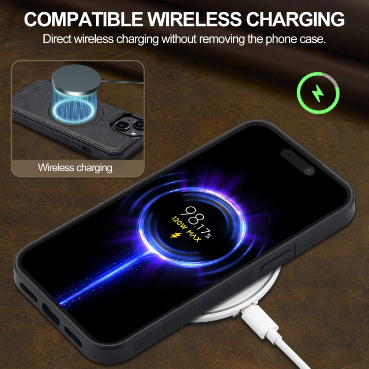 For iPhone 15 LC.IMEEKE Magsafe Phone Case(Black) - iPhone 15 Cases by LC.IMEEKE | Online Shopping UK | buy2fix
