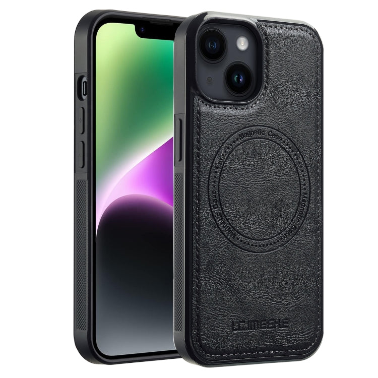 For iPhone 13 mini LC.IMEEKE Magsafe Phone Case(Black) - iPhone 13 mini Cases by LC.IMEEKE | Online Shopping UK | buy2fix