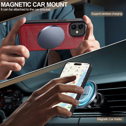 For iPhone 12 / 12 Pro LC.IMEEKE Magsafe Phone Case(Red) - iPhone 12 / 12 Pro Cases by LC.IMEEKE | Online Shopping UK | buy2fix