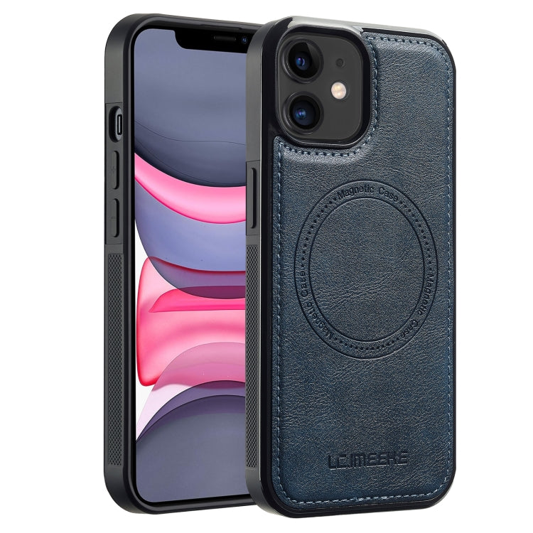 For iPhone 12 / 12 Pro LC.IMEEKE Magsafe Phone Case(Blue) - iPhone 12 / 12 Pro Cases by LC.IMEEKE | Online Shopping UK | buy2fix