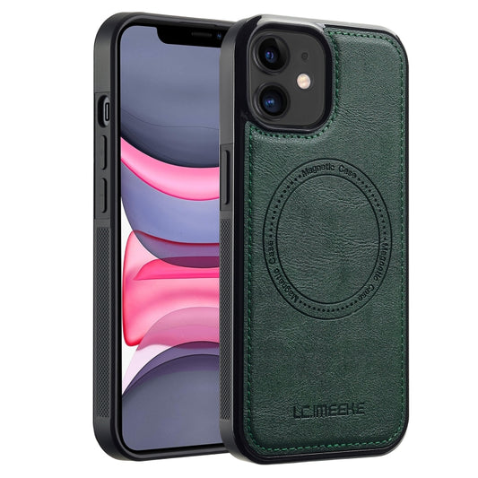 For iPhone 11 LC.IMEEKE Magsafe Phone Case(Green) - iPhone 11 Cases by LC.IMEEKE | Online Shopping UK | buy2fix
