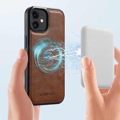 For iPhone 11 LC.IMEEKE Magsafe Phone Case(Brown) - iPhone 11 Cases by LC.IMEEKE | Online Shopping UK | buy2fix