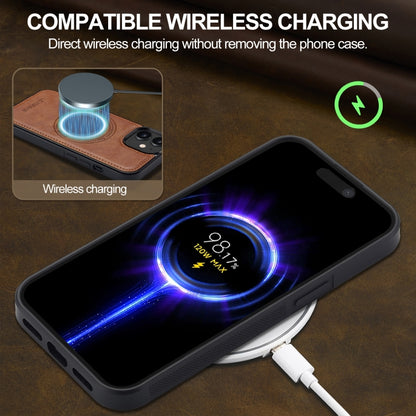 For iPhone 11 LC.IMEEKE Magsafe Phone Case(Brown) - iPhone 11 Cases by LC.IMEEKE | Online Shopping UK | buy2fix