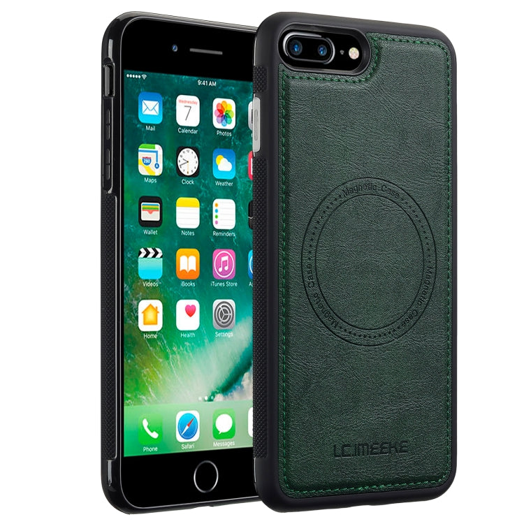 For iPhone SE 2022 / 2020 / 8 / 7 LC.IMEEKE Magsafe Phone Case(Green) - iPhone SE 2022 / 2020 / 8 / 7 Cases by LC.IMEEKE | Online Shopping UK | buy2fix