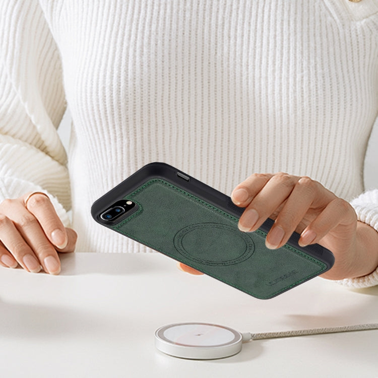 For iPhone SE 2022 / 2020 / 8 / 7 LC.IMEEKE Magsafe Phone Case(Green) - iPhone SE 2022 / 2020 / 8 / 7 Cases by LC.IMEEKE | Online Shopping UK | buy2fix