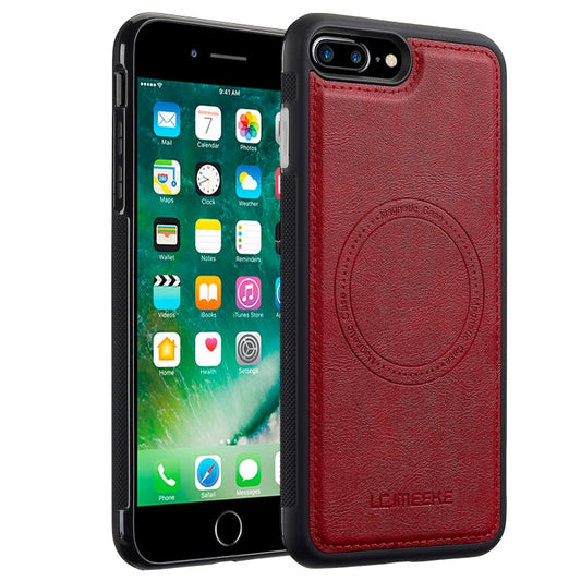 For iPhone 8 Plus / 7 Plus LC.IMEEKE Magsafe Phone Case(Red) - More iPhone Cases by LC.IMEEKE | Online Shopping UK | buy2fix