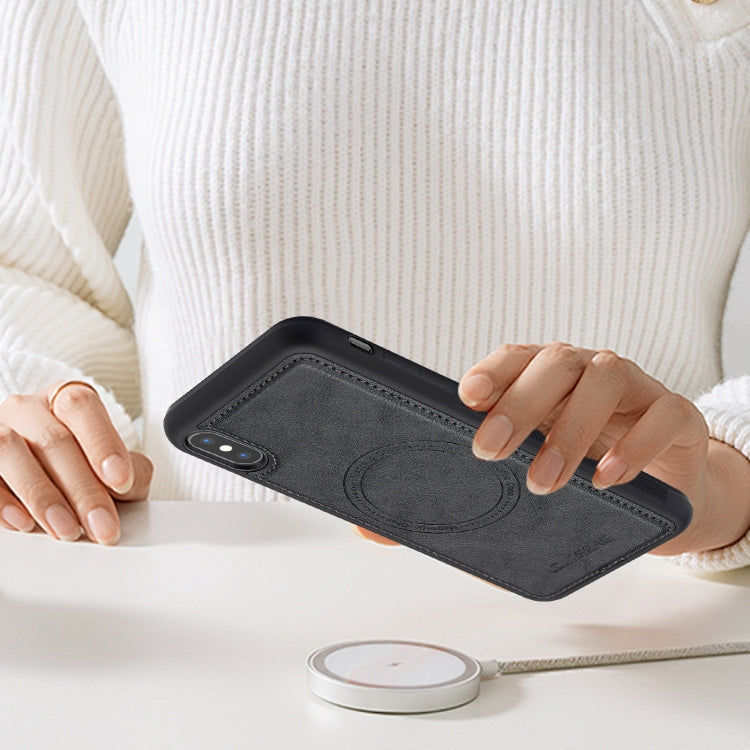 For iPhone XR LC.IMEEKE Magsafe Phone Case(Black) - More iPhone Cases by LC.IMEEKE | Online Shopping UK | buy2fix