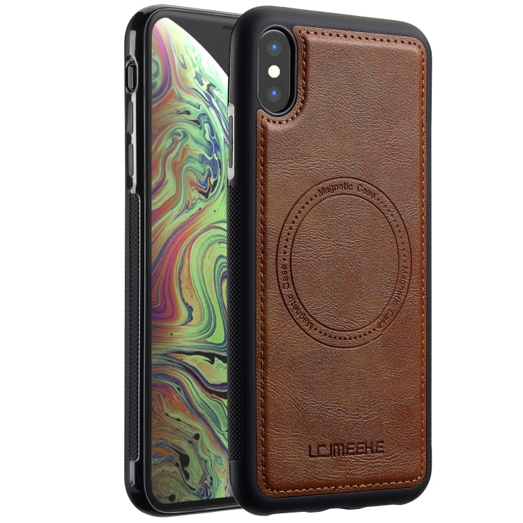 For iPhone XR LC.IMEEKE Magsafe Phone Case(Brown) - More iPhone Cases by LC.IMEEKE | Online Shopping UK | buy2fix