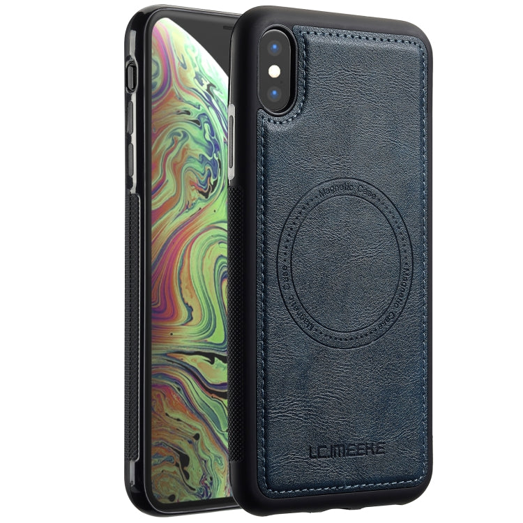 For iPhone XS Max LC.IMEEKE Magsafe Phone Case(Blue) - More iPhone Cases by LC.IMEEKE | Online Shopping UK | buy2fix