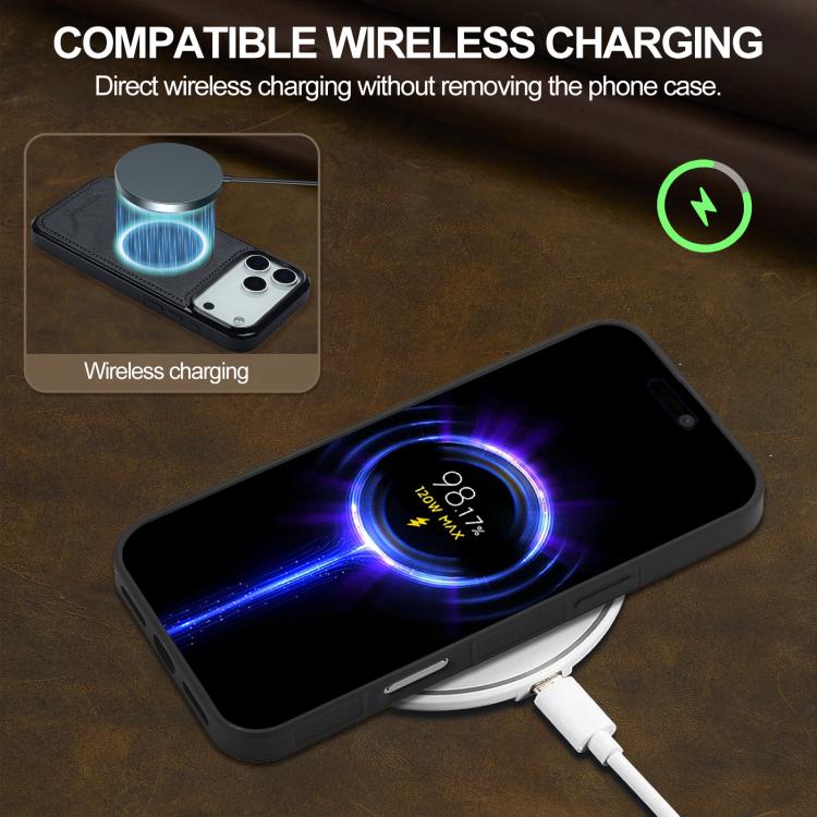 For iPhone 17 Pro LC.IMEEKE Magsafe Phone Case(Black) - iPhone 17 Pro Cases by LC.IMEEKE | Online Shopping UK | buy2fix