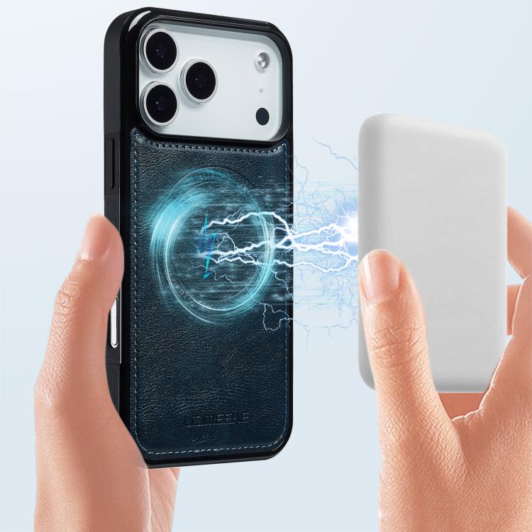 For iPhone 17 Pro Max LC.IMEEKE Magsafe Phone Case(Blue) - iPhone 17 Pro Max Cases by LC.IMEEKE | Online Shopping UK | buy2fix
