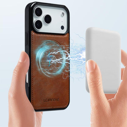 For iPhone 17 Pro Max LC.IMEEKE Magsafe Phone Case(Brown) - iPhone 17 Pro Max Cases by LC.IMEEKE | Online Shopping UK | buy2fix