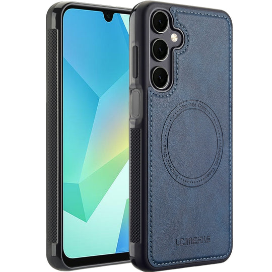 For Samsung Galaxy A16 5G LC.IMEEKE Magsafe Phone Case(Blue)